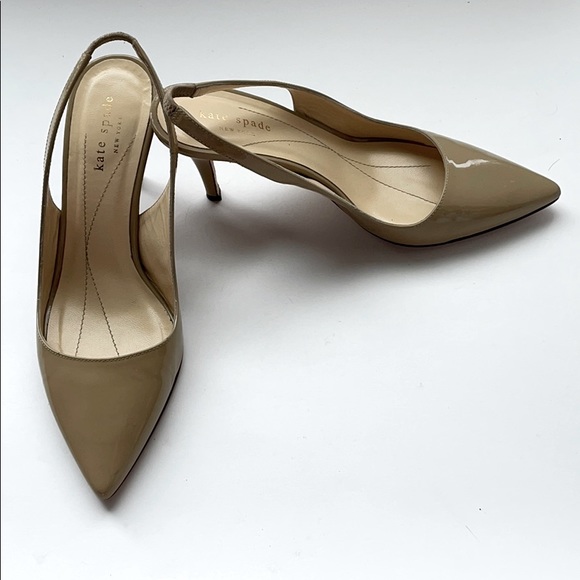 kate spade Shoes - Kate Spade Nude Heels